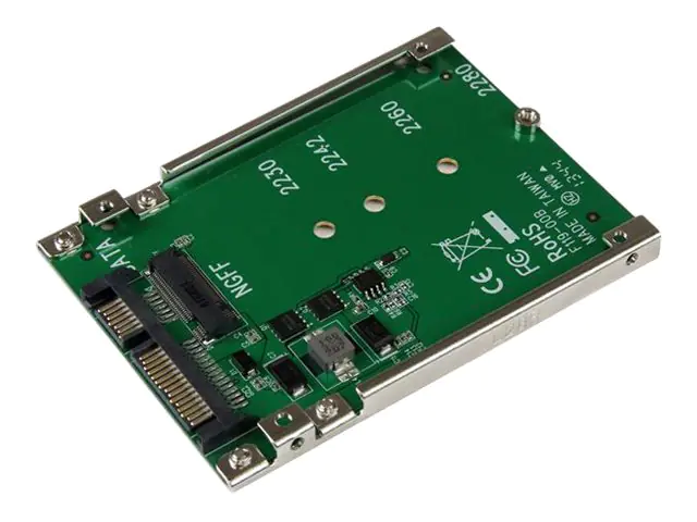 StarTech.com M.2 SSD auf 2.5 Zoll SATA Adapter SAT32M225