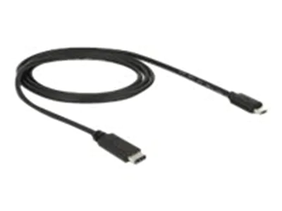Delock - USB-Kabel - 24 pin USB-C (M) zu Micro-USB Typ B (M) - USB 3.1 - 1 m - Schwarz Delock - USB-Kabel - 24 pin USB-C (M) zu Micro-USB Typ B (M) - USB 3.1 - 1 m - Schwarz