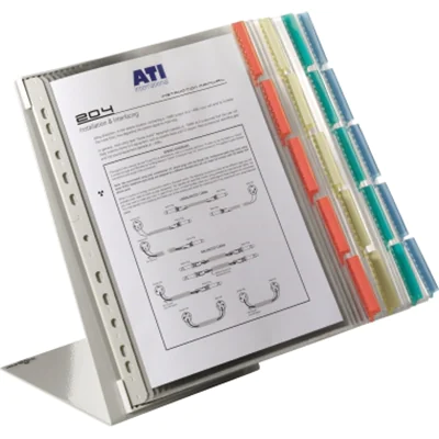 DUR Sichttafelsystem table 568800 Tischständer mit 20 Tafeln 5607 DUR Sichttafelsystem table 568800 Tischständer mit 20 Tafeln 5607