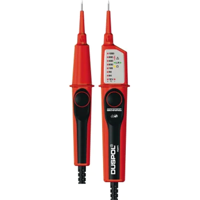 BENNING Spannungsprüfer DUSPOL expert 050262 12-1000V AC/DC 2polig BENNING Spannungsprüfer DUSPOL expert 050262 12-1000V AC/DC 2polig