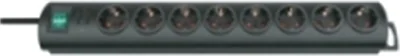 Brennenstuhl Primera-Line, 8 AC-Ausgänge, Schwarz, 2 m, 290 mm, 135 mm, 180 mm 1153300128