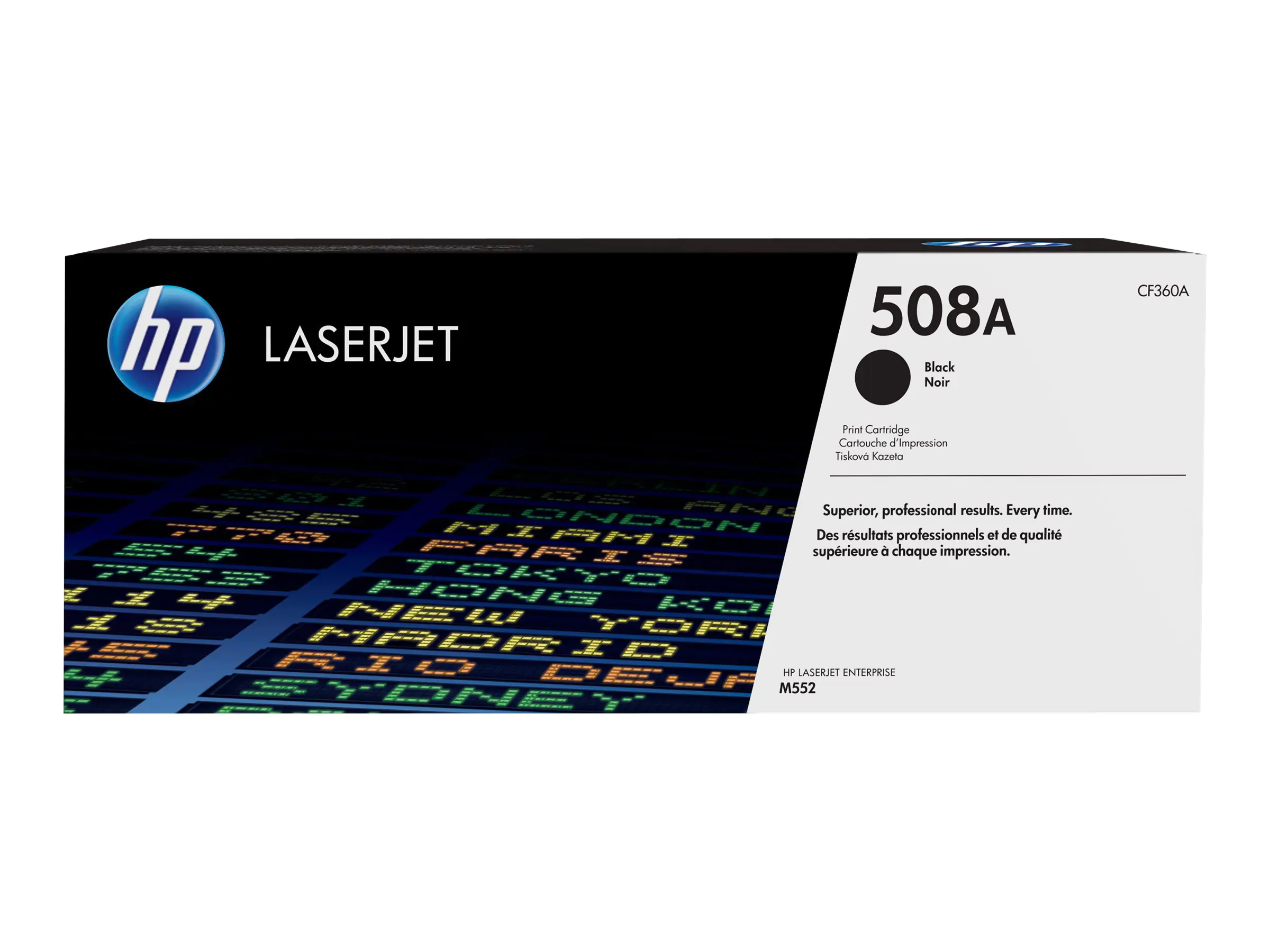 HP 508A - Schwarz - original - LaserJet - Tonerpatrone (CF360A) - für Color LaserJet Enterprise MFP M577; LaserJet Enterprise Flow MFP M577 HP 508A - Schwarz - original - LaserJet - Tonerpatrone (CF360A) - für Color LaserJet Enterprise MFP M577; LaserJet Enterprise Flow MFP M577