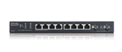 Zyxel XMG1915 Series XMG1915-10E - Switch - verwaltet, NebulaFLEX Cloud - L3 Lite - Smart - 8 x 100/1000/2.5G + 2 x Gigabit SFP / 10 Gigabit SFP+ - Desktop Zyxel XMG1915 Series XMG1915-10E - Switch - verwaltet, NebulaFLEX Cloud - L3 Lite - Smart - 8 x 100/1000/2.5G + 2 x Gigabit SFP / 10 Gigabit SFP+ - Desktop