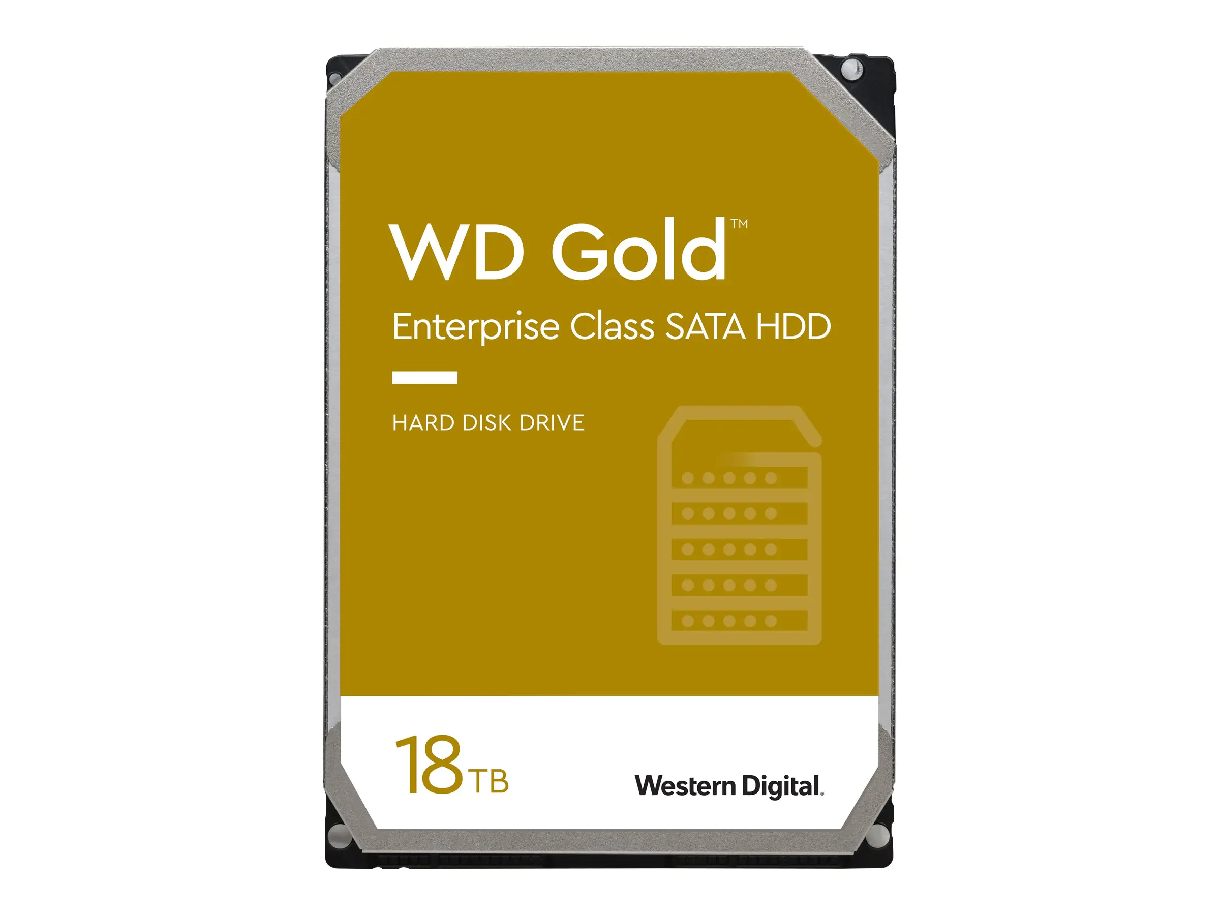 WD Gold WD161KRYZ - Festplatte - 16 TB - intern - 3.5" (8.9 cm) - SATA 6Gb/s - 7200 rpm - Puffer: 512 MB