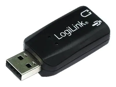 LogiLink USB Soundcard with Virtual 3D Soundeffects - Soundkarte - Stereo - USB 2.0 LogiLink USB Soundcard with Virtual 3D Soundeffects - Soundkarte - Stereo - USB 2.0