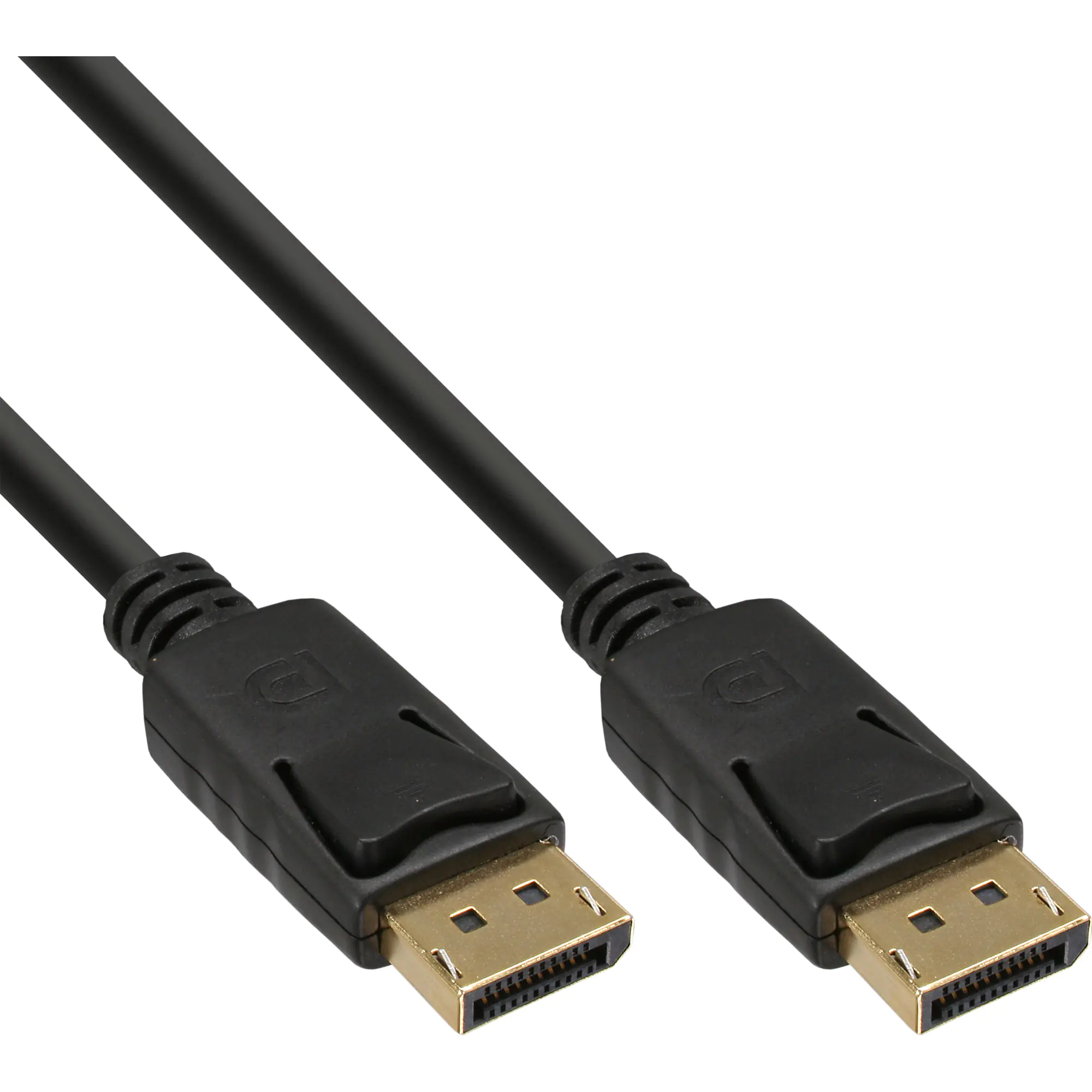InLine - DisplayPort-Kabel - DisplayPort (M) zu DisplayPort (M) - 5 m - geformt - Schwarz InLine - DisplayPort-Kabel - DisplayPort (M) zu DisplayPort (M) - 5 m - geformt - Schwarz