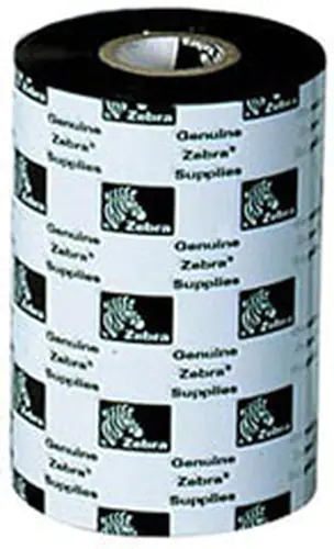 Zebra 5555 Wax/Resin - Schwarz - 110 mm x 30 m - Farbband - für Zebra PT400, PT403