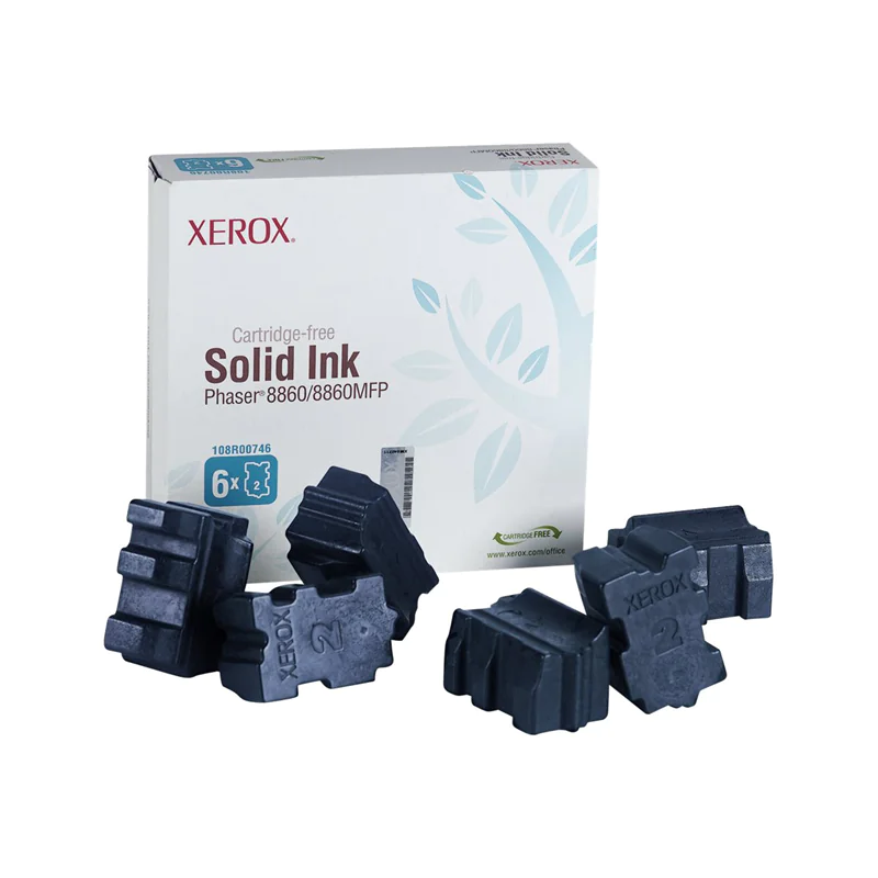 Xerox Phaser 8860MFP - 6er-Pack - Cyan - feste Tinten - für Phaser 8860, 8860DN, 8860MFP, 8860MFP/D, 8860MFP/E, 8860MFP/SD, 8860PP, 8860WDN