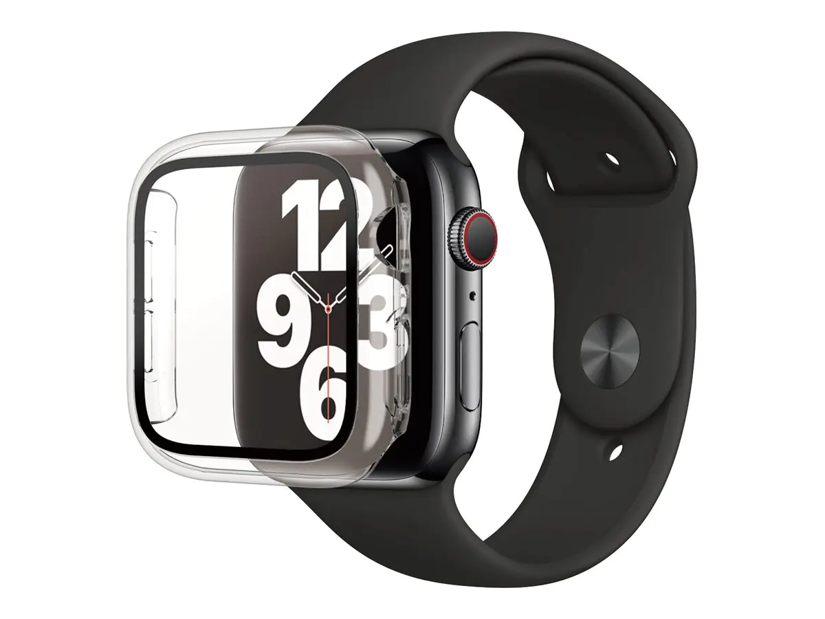 PanzerGlass - Bildschirmschutz für Smartwatch - komplettes Gehäuse - Glas - Rahmenfarbe schwarz - für Apple Watch Hermès Series 7, Hermès Series 9, Nike Series 7, Series 10, Series 8, Series 9 PanzerGlass - Bildschirmschutz für Smartwatch - komplettes Gehäuse - Glas - Rahmenfarbe schwarz - für Apple Watch Hermès Series 7, Hermès Series 9, Nike Series 7, Series 10, Series 8, Series 9