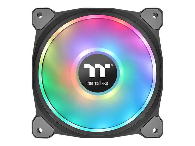 Thermaltake Riing Duo 12 RGB Radiator Fan TT - Premium Edition - Gehäuselüfter - 120 mm (Packung mit 3) CL-F073-PL12SW-A