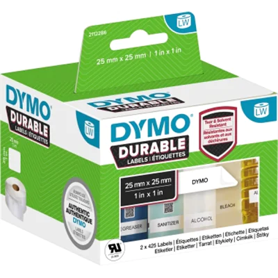 DYMO Etikett 2112286 25x25mm ws 2x850 St./Pack. DYMO Etikett 2112286 25x25mm ws 2x850 St./Pack.