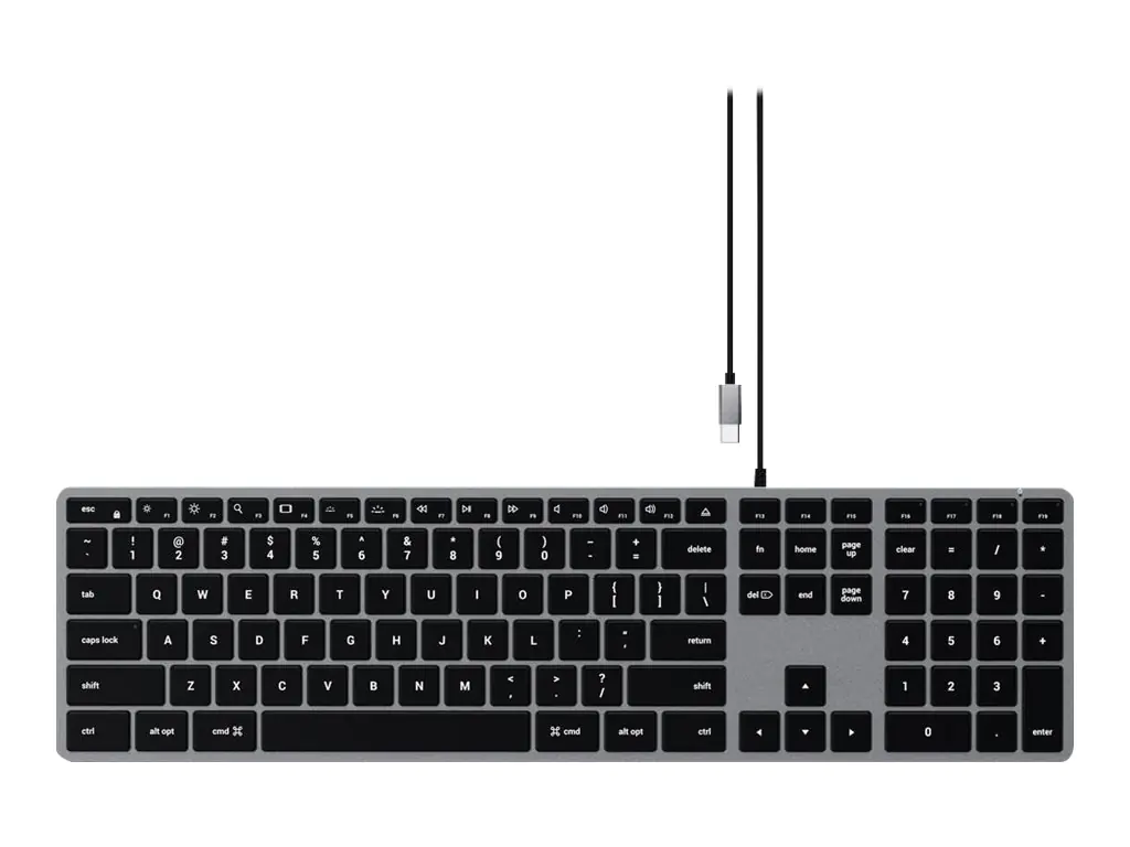 Satechi Slim W3 - Tastatur - hinterleuchtet ST-UCSW3M-DE