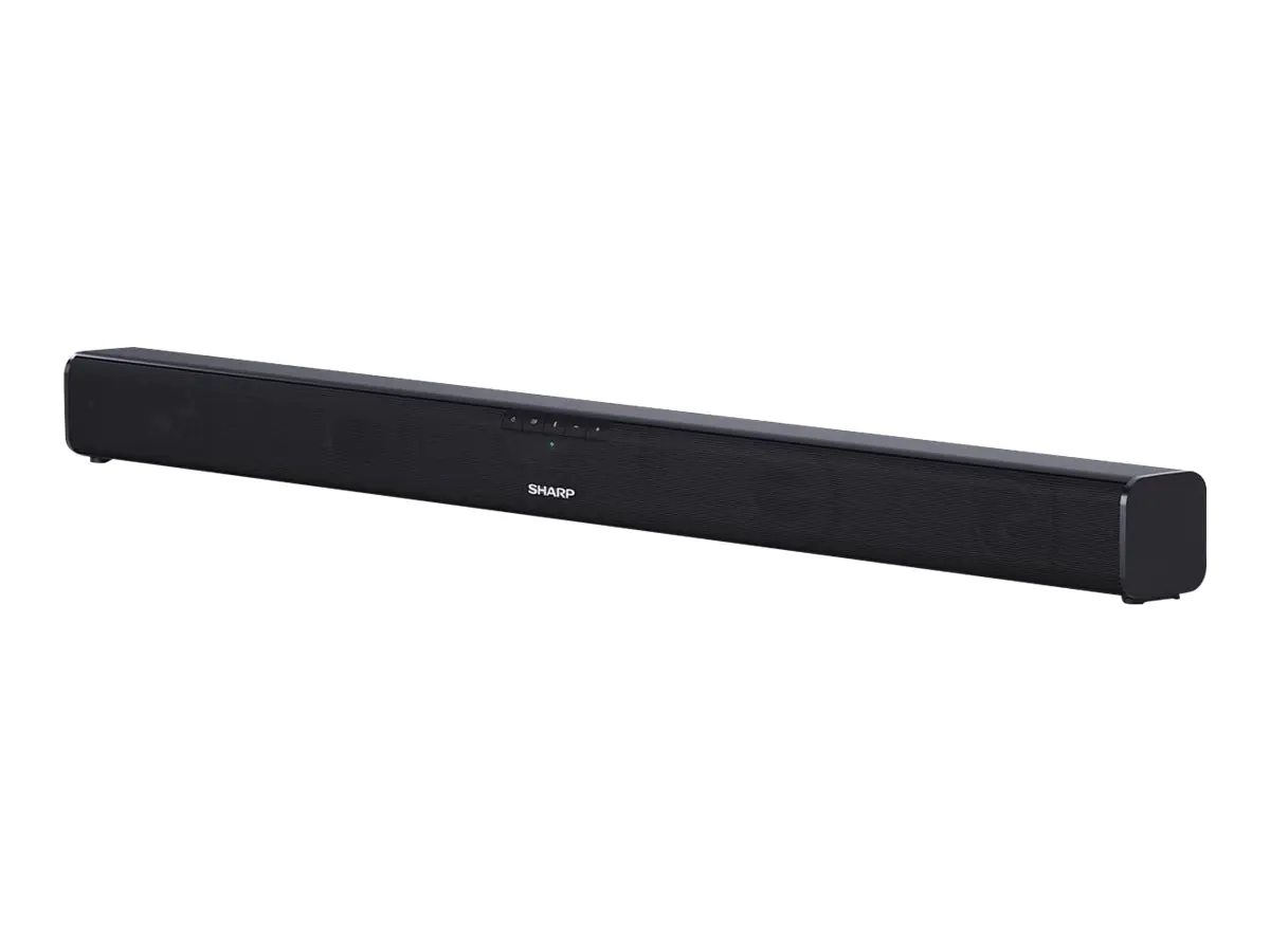 Sharp HT-SB110 - Lautsprecher - kabellos - Bluetooth - glänzend schwarz Sharp HT-SB110 - Lautsprecher - kabellos - Bluetooth - glänzend schwarz