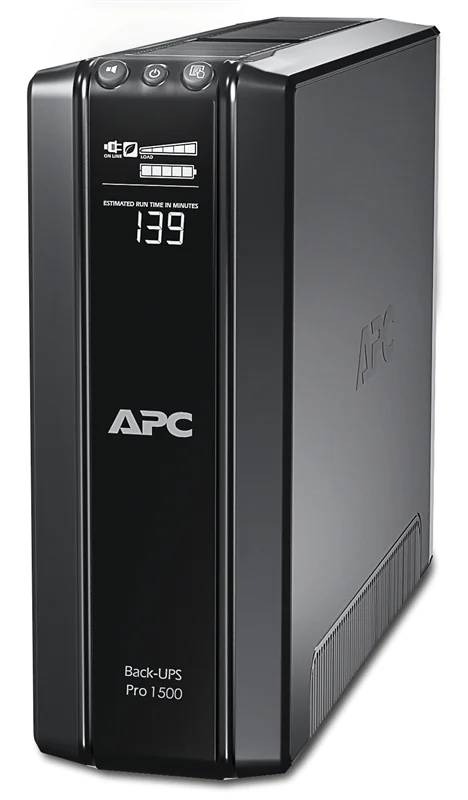 APC Back-UPS Pro 1500 - USV - Wechselstrom 230 V - 865 Watt - 1500 VA - RS-232, USB - Ausgangsanschlüsse: 10 - Schwarz APC Back-UPS Pro 1500 - USV - Wechselstrom 230 V - 865 Watt - 1500 VA - RS-232, USB - Ausgangsanschlüsse: 10 - Schwarz