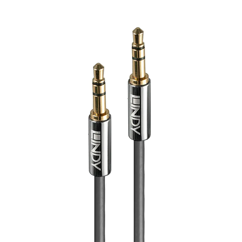 Lindy Cromo Line - Audiokabel - mini-phone stereo 3.5 mm männlich zu mini-phone stereo 3.5 mm männlich 35321