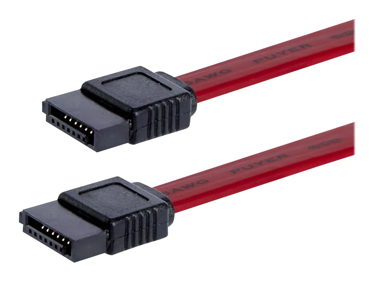 StarTech 30 cm SATA Serielles ATA-Kabel - S-ATA Anschlusskabel - Bu/Bu - SATA-Kabel - Serial ATA 150/300 - SATA (W) zu SATA (W) - 30.5 cm - Rot - für P/N: 10P6G-PCIE-SATA-CARD, 2P6G-PCIE-SATA-CARD, 4P6G-PCIE-SATA-CARD, 6P6G-PCIE-SATA-CARD