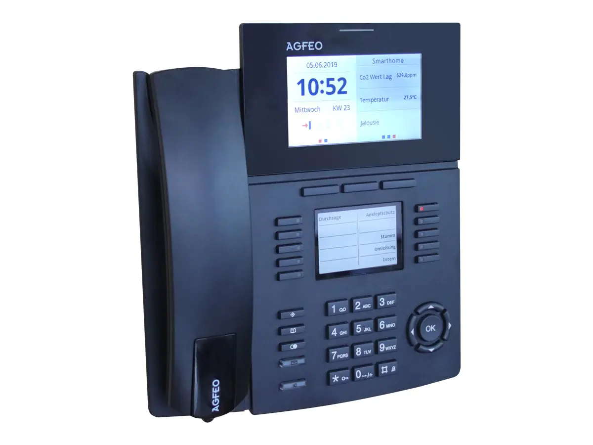 AGFEO ST 56 IP SENSORfon - VoIP-Telefon - Silber 6101632
