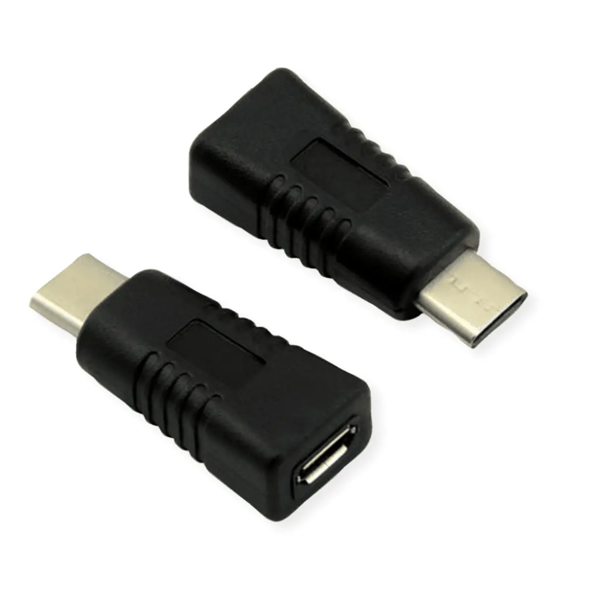 VALUE - USB-Adapter - Micro-USB Typ B (W) bis USB-C (M) - USB 3.1 OTG - Schwarz VALUE - USB-Adapter - Micro-USB Typ B (W) bis USB-C (M) - USB 3.1 OTG - Schwarz