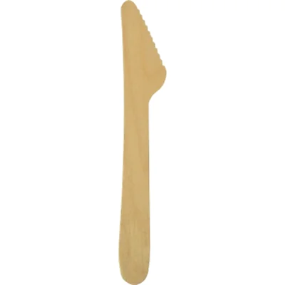 PAPSTAR Messer Pure 18200 16,5cm Holz 100 St./Pack. PAPSTAR Messer Pure 18200 16,5cm Holz 100 St./Pack.