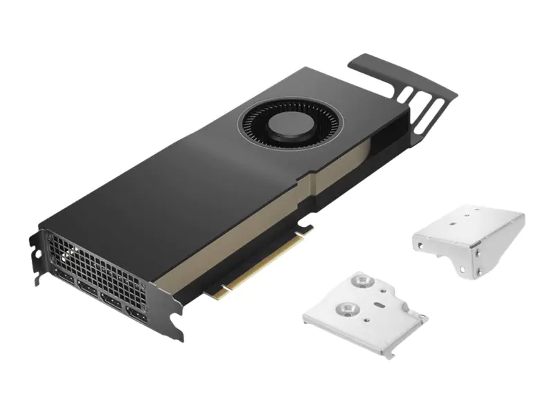 NVIDIA RTX A5500 - Grafikkarten - RTX A5500 - 24 GB GDDR6 - PCIe 4.0 x16 - 4 x DisplayPort - braune Box - für ThinkStation P3 30GS