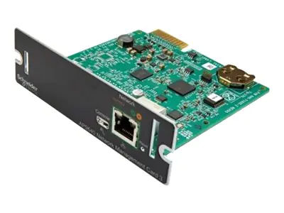 APC Network Management Card 3 with PowerChute Network Shutdown - Fernverwaltungsadapter - 1GbE - 1000Base-T - für P/N: SMTL2200RM2UC, SMTL3000RM2UC, SMTL3000RM2UCNC, SRTL10KRM4UT, SRTL8KRM4UT APC Network Management Card 3 with PowerChute Network Shutdown - Fernverwaltungsadapter - 1GbE - 1000Base-T - für P/N: SMTL2200RM2UC, SMTL3000RM2UC, SMTL3000RM2UCNC, SRTL10KRM4UT, SRTL8KRM4UT