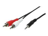 LogiLink Audiokabel - mini-phone stereo 3.5 CA1042