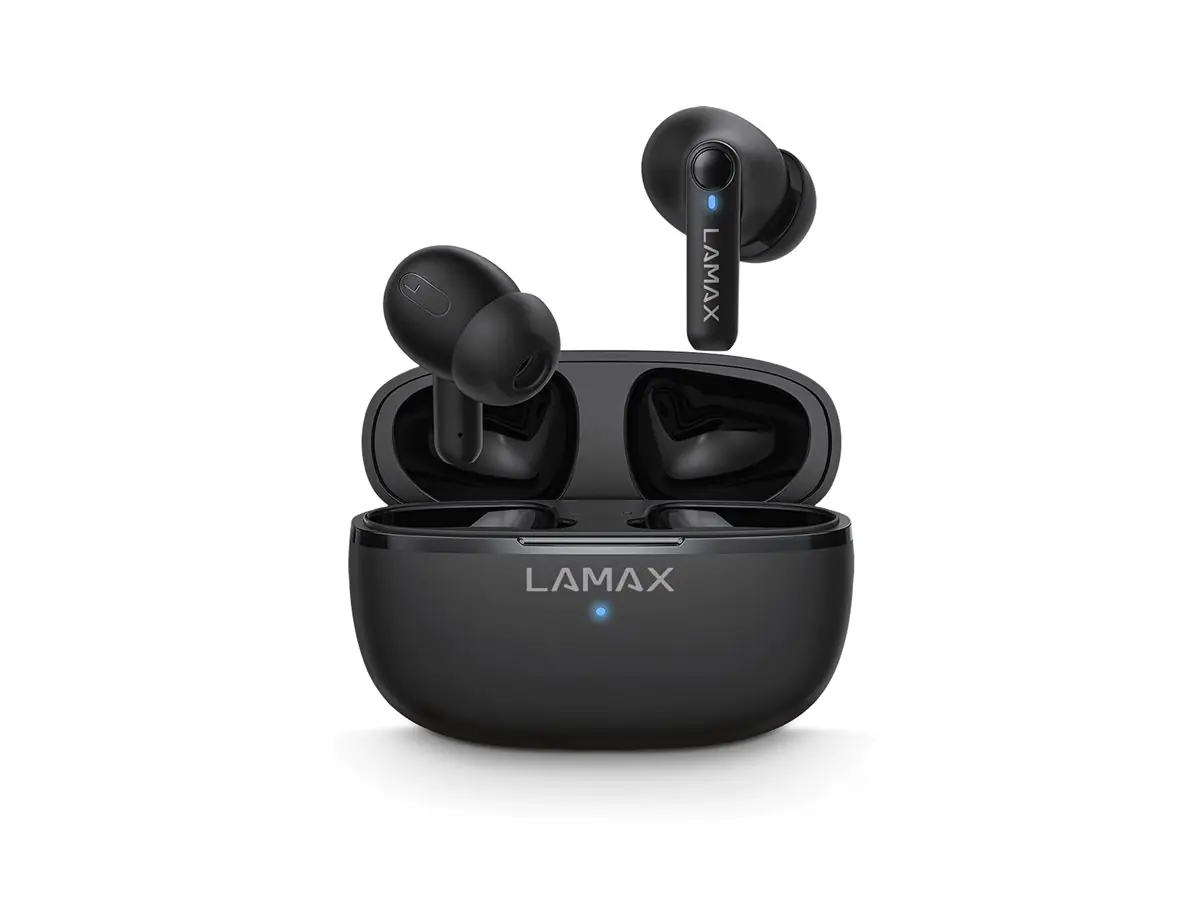 LAMAX Electronics LAMAX Clips1 - True Wireless-Kopfhörer mit Mikrofon LMXCL1B