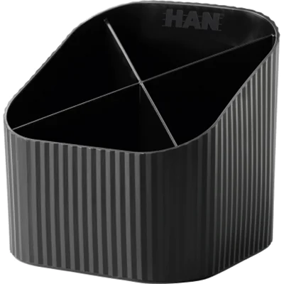 HAN Schreibtischköcher Re-X-LOOP 17238-913 4Fächer RC schwarz HAN Schreibtischköcher Re-X-LOOP 17238-913 4Fächer RC schwarz