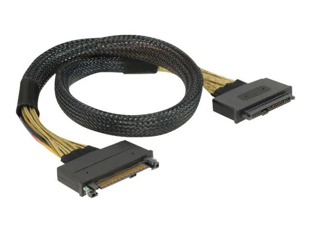 Delock SATA-Verlängerungskabel - U.2 (SFF-8639) (M) 85738