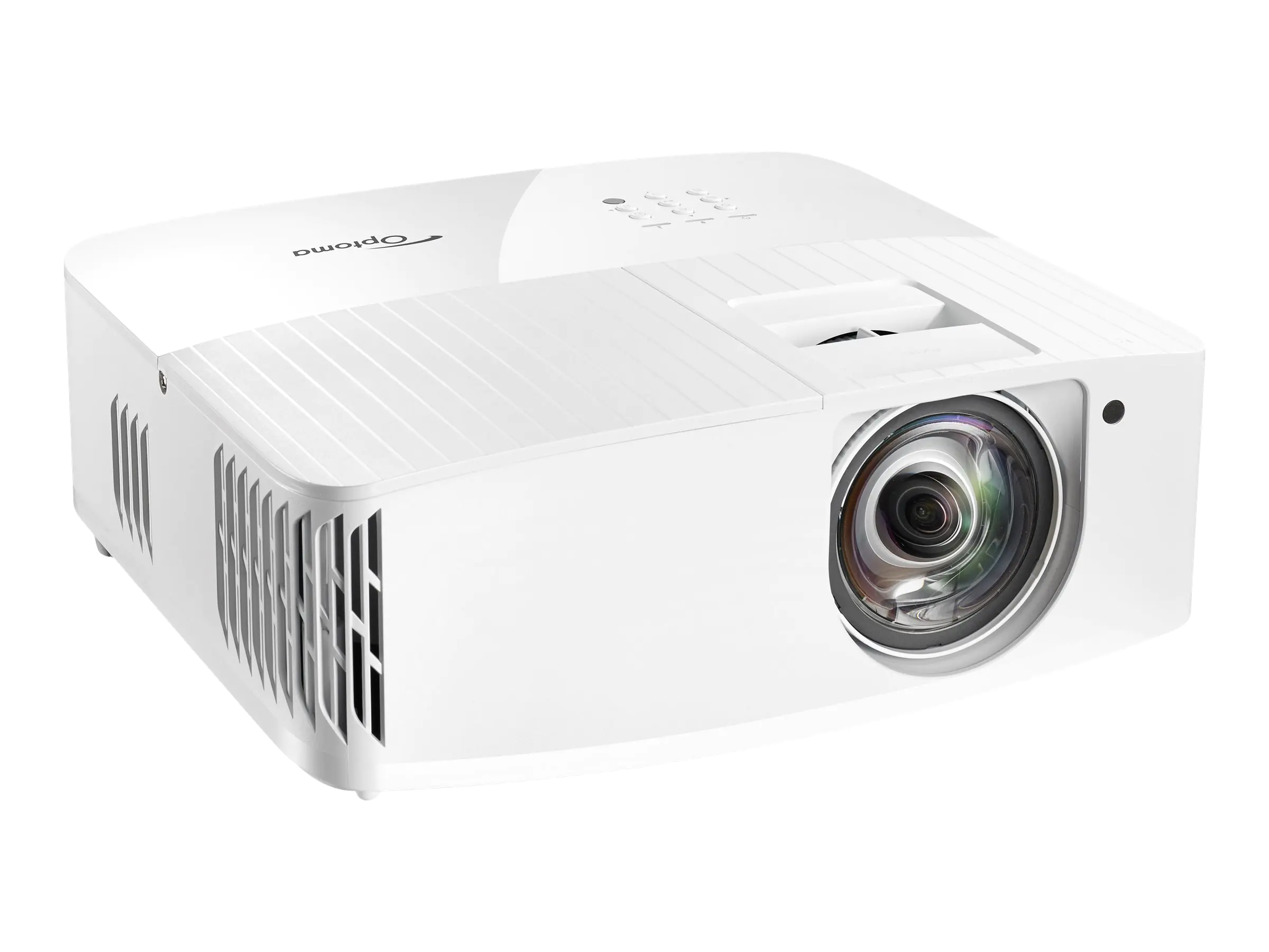 Optoma 4K400STx - DLP-Projektor - 3D - 4000 lm - 3840 x 2160 - 16:9 - 4K - Short-Throw Fixed-Objektiv