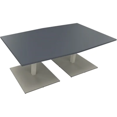 Bespr.ti. Tonneau Tellerfuß Quadrat B2000xT1000/1100xH720 si/Lavagrau Bespr.ti. Tonneau Tellerfuß Quadrat B2000xT1000/1100xH720 si/Lavagrau