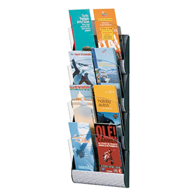 Paperflow Wandprospekthalter INTEGRAL 4065X4.35 DIN A5 PS alu Paperflow Wandprospekthalter INTEGRAL 4065X4.35 DIN A5 PS alu