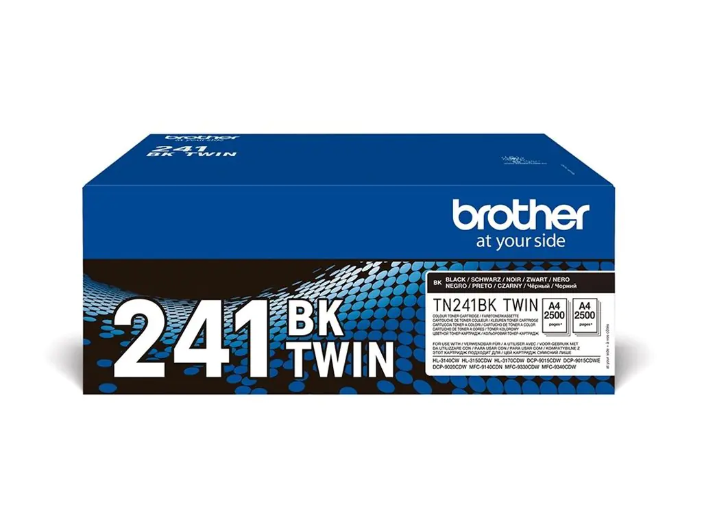 Brother TN241BK - 2er-Pack - Schwarz - original TN241BKTWIN