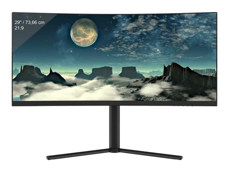 LC-Power LCD-Monitor - gebogen - 73.66 cm (29") LC-M29-UW-UXGA-100-C
