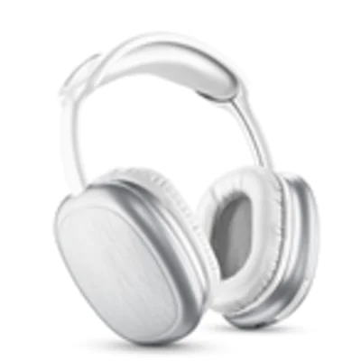 cellularline Kopfhörer MAXI2 Over-Ear Smartphones Akku inkl. Ladekabel weiß