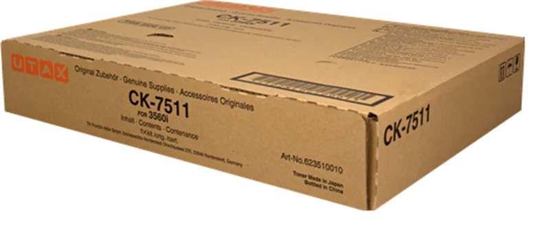 Utax Toner 623510010 CK-7511 Schwarz 35.000 Seiten 1 Stück