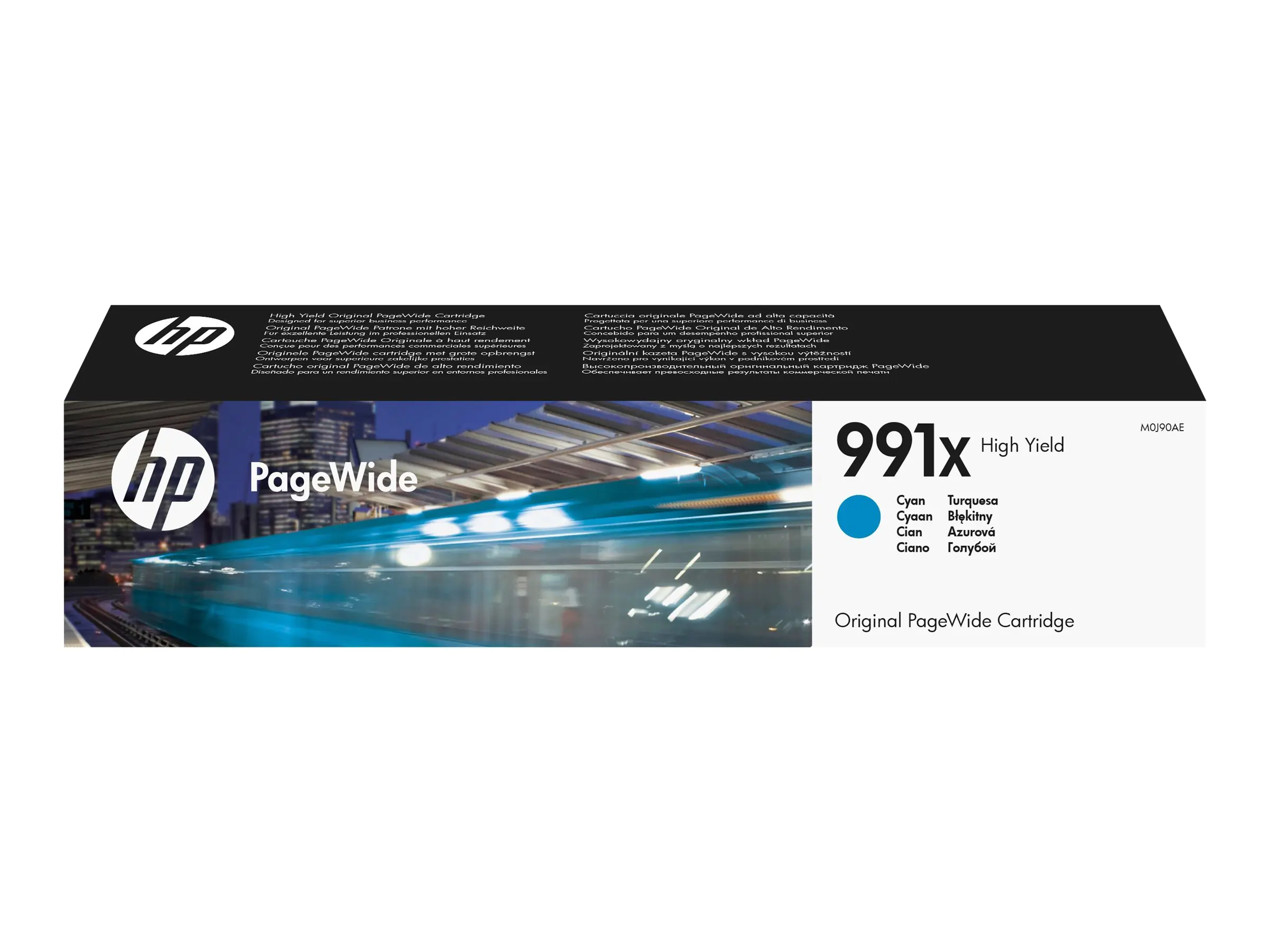 HP 991X - 193 ml - Hohe Ergiebigkeit - Cyan - M0J90AE