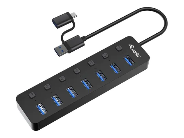 Equip Hub - 7 x USB 3.2 Gen 1 - Desktop 128965