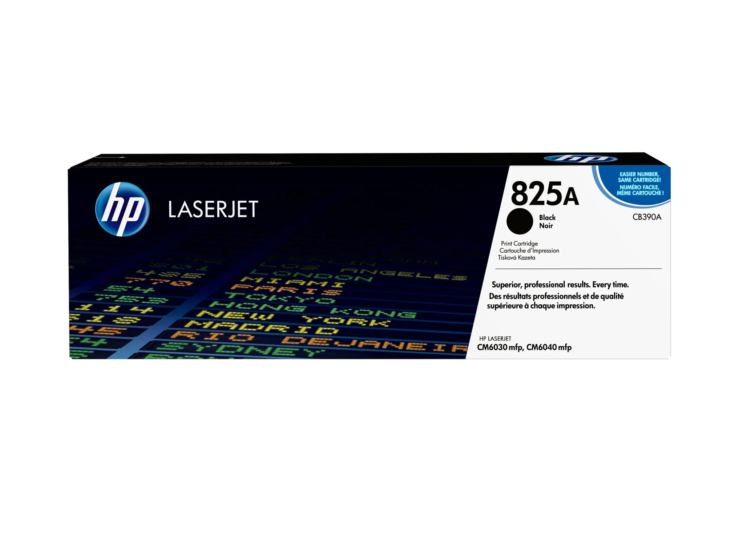 HP 825A - Schwarz - original - LaserJet - Tonerpatrone (CB390A)