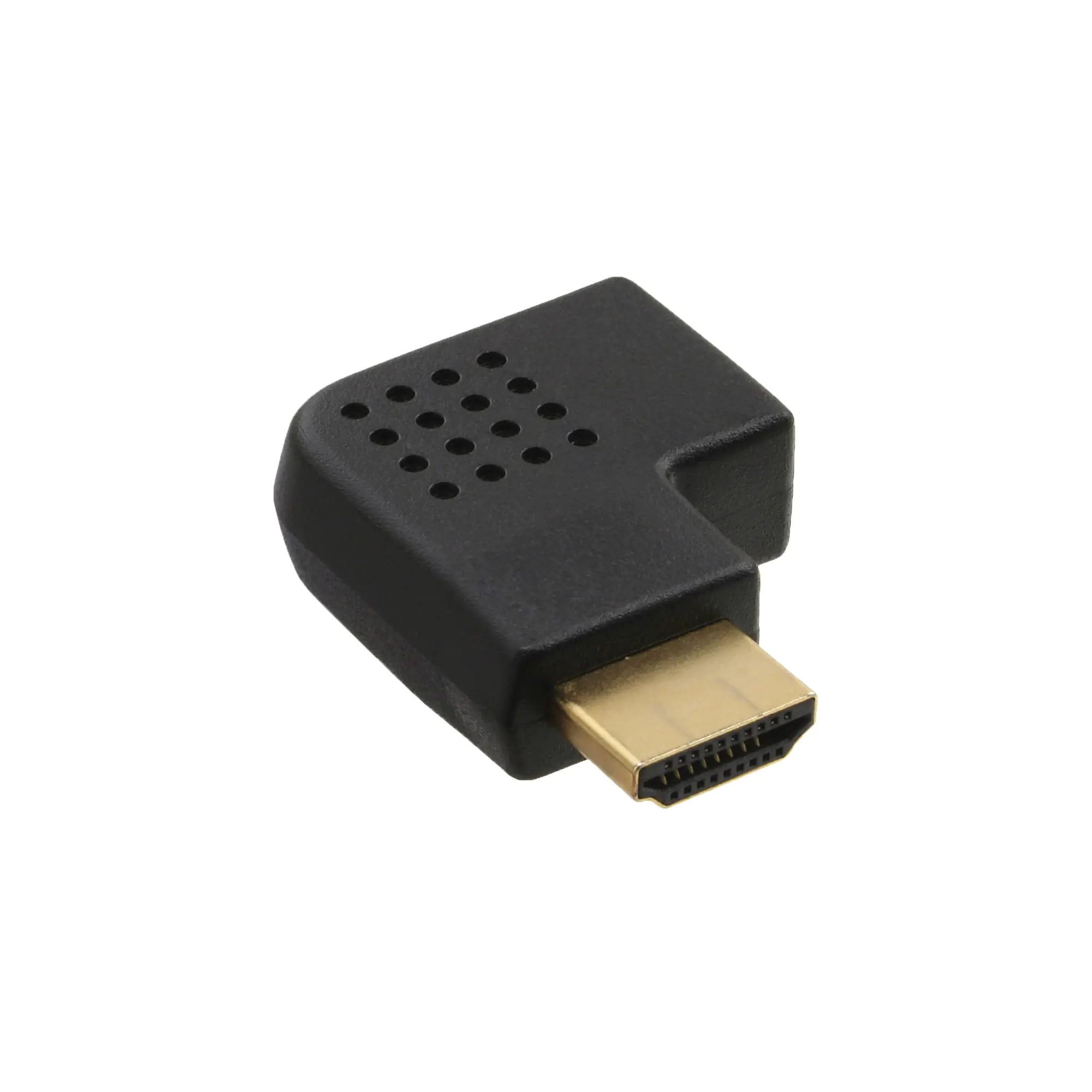 InLine - HDMI-Adapter - HDMI männlich zu HDMI weiblich - Schwarz - 90° Stecker InLine - HDMI-Adapter - HDMI männlich zu HDMI weiblich - Schwarz - 90° Stecker