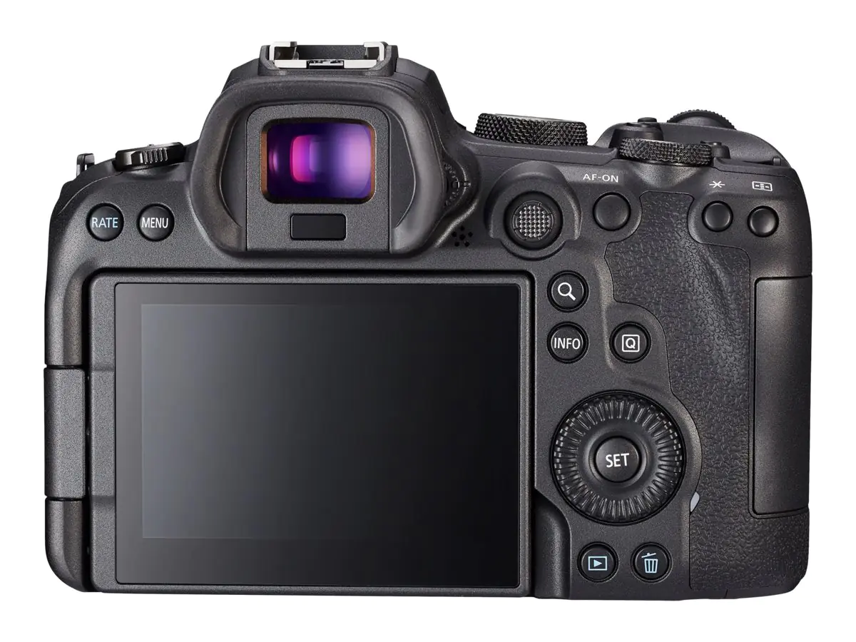 Canon EOS R6 - Digitalkamera - spiegellos - 20.1 MPix - Vollbild - 4K / 60 BpS - nur Gehäuse - Wi-Fi, Bluetooth - Schwarz