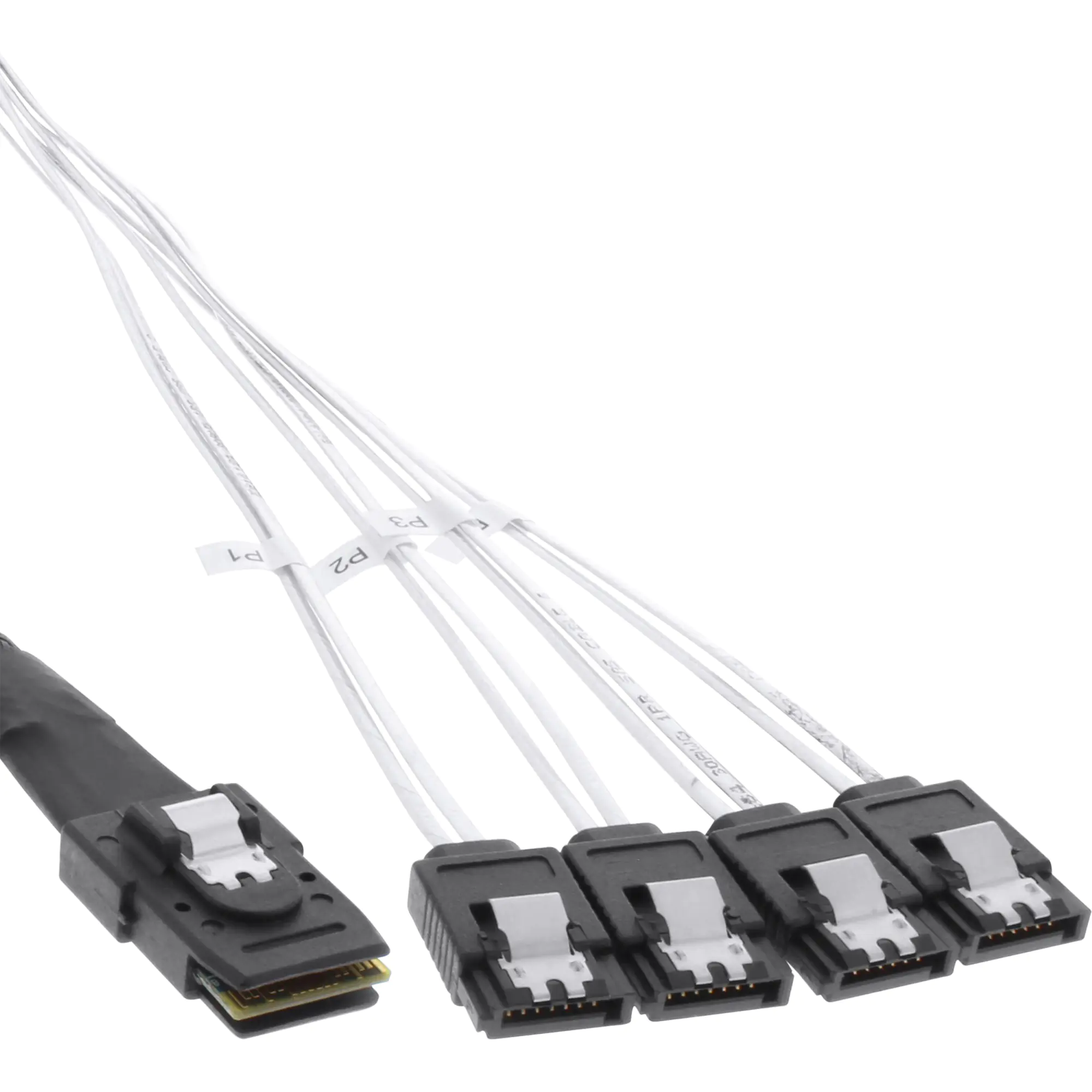 InLine Crossover OCF - Internes SAS-Kabel - Mini SAS (SFF-8087) (S) Verriegelung zu SATA (S) Verriegelung - 1 m InLine Crossover OCF - Internes SAS-Kabel - Mini SAS (SFF-8087) (S) Verriegelung zu SATA (S) Verriegelung - 1 m