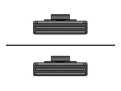 Lenovo - Externes SAS-Kabel - 4 x 26-polige Mini SAS (M) zu 4 x 26-polige Mini SAS (M) - 5.5 m - für TS3100 3573-L2U, 6173-L2U; TS3200 3573-L4U, 6173-L4U