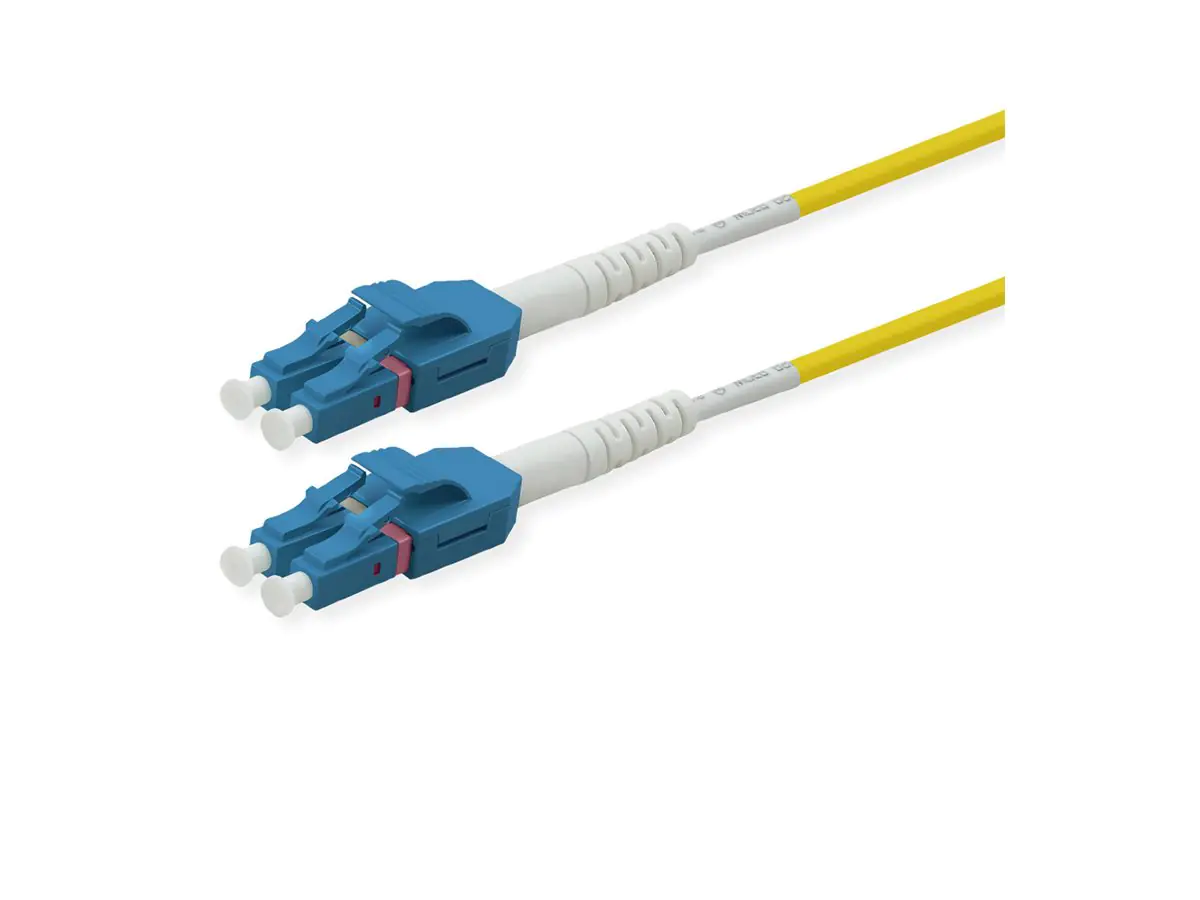 ROLINE LWL-Kabel UNIBOOT Single Mode 9/125µm OS2 LC Duplex 7m - Kabel - Single- bzw. Monomode-Faser