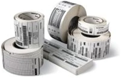 ZebraNet Zebra Z-Select 4000D - Perforated coated all-temp acrylic adhesive paper labels - hochweiß 800262-075