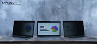 KAPSOLO KAP10178 - Notebook - Rahmenloser Display-Privatsphärenfilter - Transparent - Privat