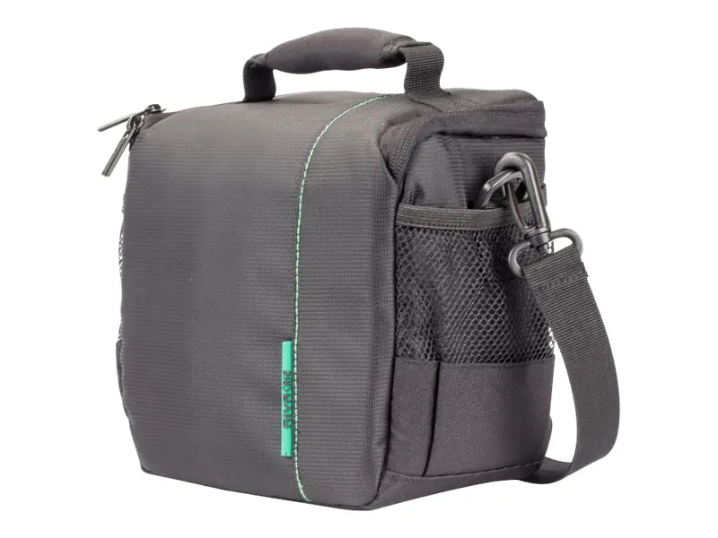 Riva Case 7420 (PS) - Schultertasche für Digitalkamera mit Objektiven - Polyester - Schwarz