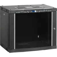 Ekivalan 19" Wandgehäuse Professional 9 HE 600 x mm schwarz