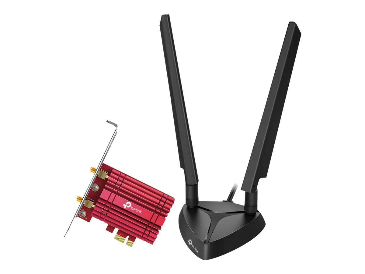 TP-Link Archer TXE75E - Netzwerkadapter - PCIe - Bluetooth 5.2, Wi-Fi 6E TP-Link Archer TXE75E - Netzwerkadapter - PCIe - Bluetooth 5.2, Wi-Fi 6E
