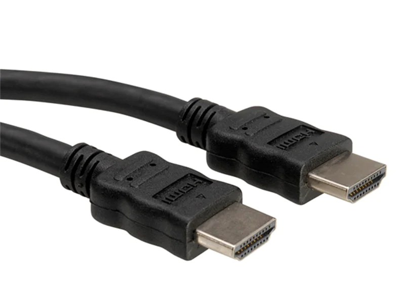 Roline - HDMI-Kabel - HDMI männlich zu HDMI männlich - 10 m - abgeschirmt - Schwarz Roline - HDMI-Kabel - HDMI männlich zu HDMI männlich - 10 m - abgeschirmt - Schwarz